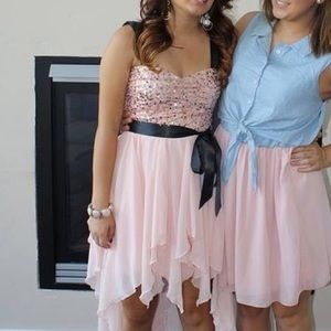 Blush Pink Prom Dress